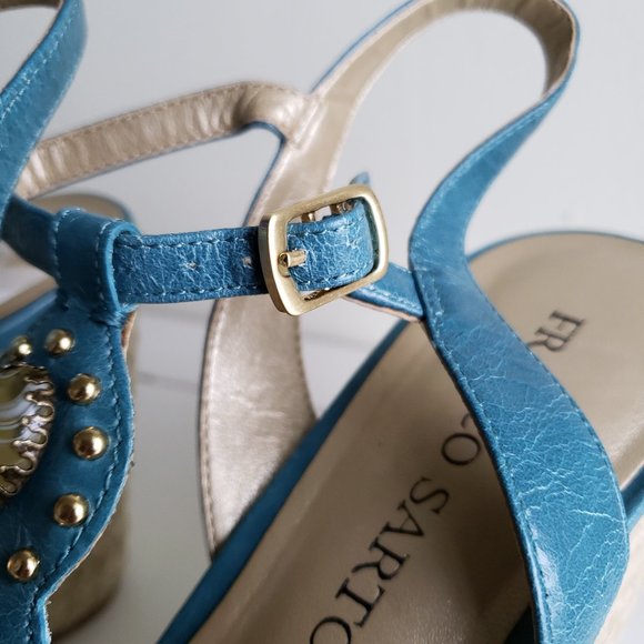 Franco Sarto Wedge Sandals - Picture 3 of 8